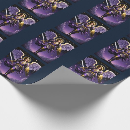 St. Michael der Erzengel römisch-katholisch Geschenkpapier (Ecke)