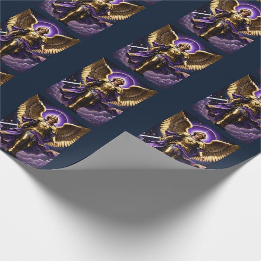 St. Michael der Erzengel römisch-katholisch Geschenkpapier (Ecke)