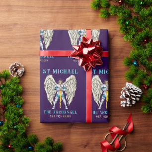 St. Michael der Erzengel römisch-katholisch Geschenkpapier