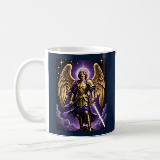 St. Michael der Erzengel römisch-katholisch Kaffeetasse (Links)