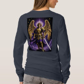 St. Michael der Erzengel römisch-katholisch T-Shirt (Rückseite)