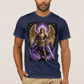 St. Michael der Erzengel römisch-katholisch T-Shirt (Vorderseite)