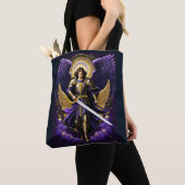 St. Michael der Erzengel römisch-katholisch Tasche (Von Nahem)
