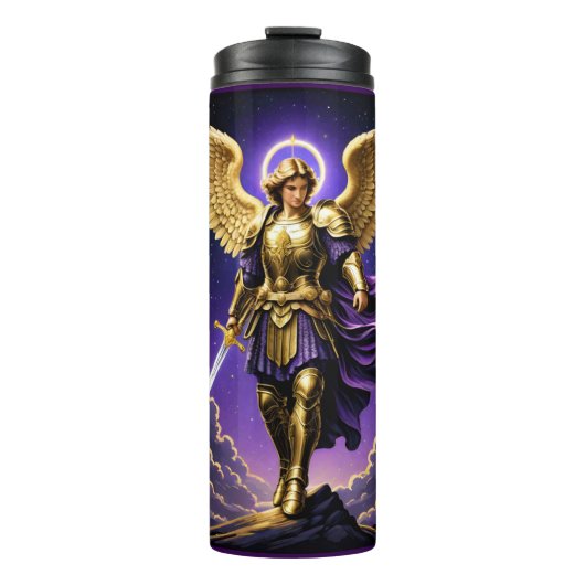 St. Michael der Erzengel römisch-katholisch Thermosbecher (Vorderseite)