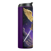 St. Michael der Erzengel römisch-katholisch Thermosbecher (Nach links gedreht)