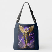 St. Michael der Erzengel römisch-katholisch Tragetaschen Mit Langen Trägern (Vorderseite)