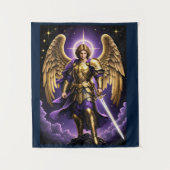 St. Michael der Erzengel römisch-katholisch Wandteppich (Vorderseite)