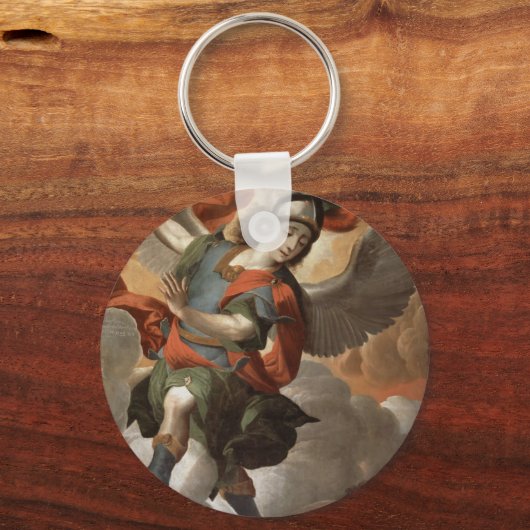 St. Michael der Erzengel Schlüsselanhänger (Vorderseite)