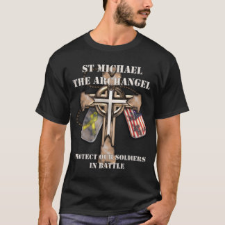 St Michael der Erzengel - schützen Sie unsere T-Shirt