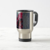 St. Michael der Erzengel Slays Satan Travel Mug Reisebecher (VorderseiteRechts)