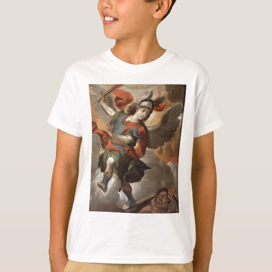 St Michael der Erzengel T-Shirt (Vorderseite)