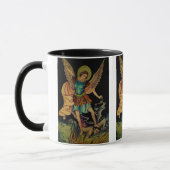 St Michael der Erzengel Tasse (Links)