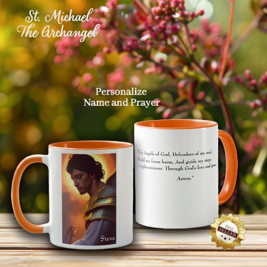 St. Michael Der Erzengel Tasse