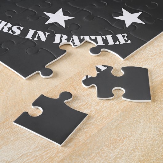 St Michael der Erzengel - weiße Schablone Puzzle (Seite)