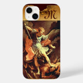 St. Michael die Erzengel Monogram Case-Mate iPhone Hülle (Rückseite)