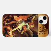 St. Michael die Erzengel Monogram Case-Mate iPhone Hülle (Rückseite (Horizontal))