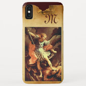St. Michael die Erzengel Monogram Case-Mate iPhone Hülle (Rückseite)