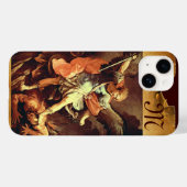 St. Michael die Erzengel Monogram Case-Mate iPhone Hülle (Rückseite (Horizontal))