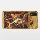 St. Michael die Erzengel Monogram Case-Mate iPhone Hülle (Rückseite (Horizontal))