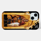 St. Michael die Erzengel Monogram Case-Mate iPhone Hülle (Rückseite (Horizontal))