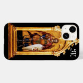 St. Michael die Erzengel Monogram Case-Mate iPhone Hülle (Rückseite (Horizontal))