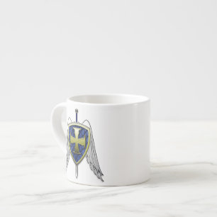 St Michael - Drache-Skala-Schild Espressotasse