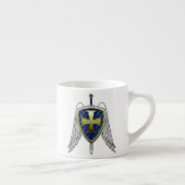 St Michael - Drache-Skala-Schild Espressotasse (Rechts)