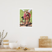 ST. MICHAEL , DRAGON UND JUSTIZ POSTER (Küche)
