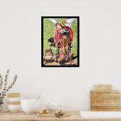 ST. MICHAEL , DRAGON UND JUSTIZ POSTER (Küche)
