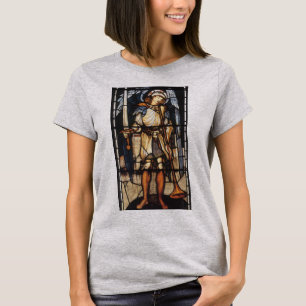 St Michael durch Burne Jones, Vintager Erzengel T-Shirt