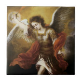St Michael durch Murillo Fliese (Vorderseite)