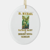 ST MICHAEL EMT KERAMIKORNAMENT (Rechts)