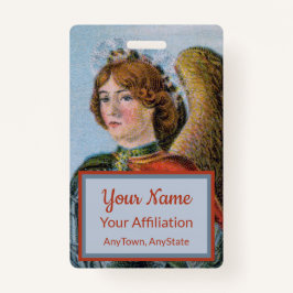 St. Michael, Erzengel (Detail; M 017) Ausweis