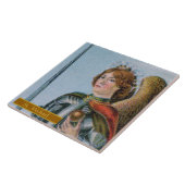 St. Michael, Erzengel (Detail; M 017) Fliese (Seite)