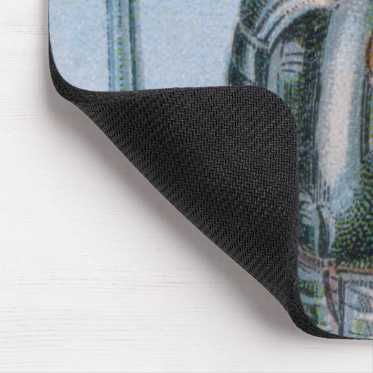 St. Michael, Erzengel (Detail; M 017) Mousepad (Ecke)