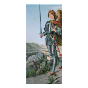 St. Michael, Erzengel (Detail; M 017) Werbekarte