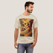 St. Michael, Erzengel Männer-T-Shirt T-Shirt (Vorne ganz)
