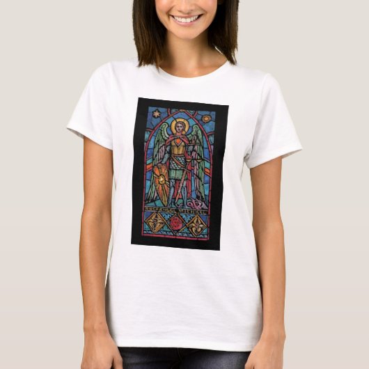 St Michael - Erzengel T-Shirt (Vorderseite)