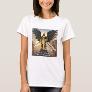 St. Michael, Erzengel T - Shirt Katholisches T-Shi