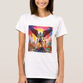 St. Michael, Erzengel T - Shirt Katholisches T-Shi (Vorderseite)