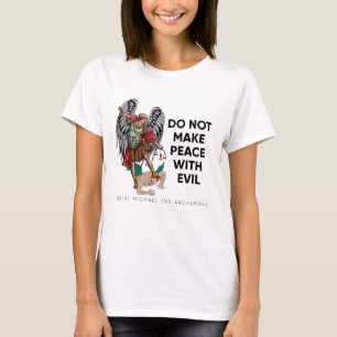 St. Michael, Erzengel T - Shirt Katholisches T-Shi