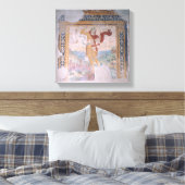 St. Michael (fresco) Leinwanddruck (Insitu (Schlafzimmer))