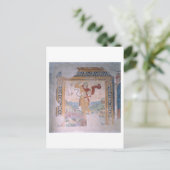 St. Michael (fresco) Postkarte (Stehend Vorderseite)