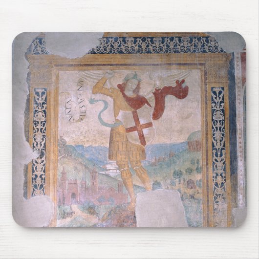 St Michael (Fresko) Mousepad (Vorne)