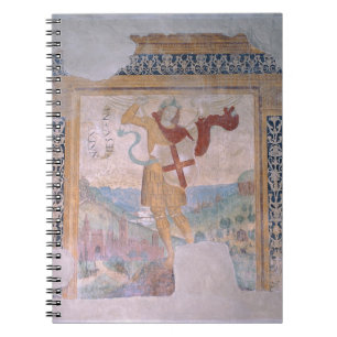 St Michael (Fresko) Notizblock