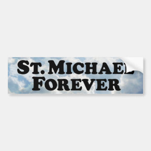 St Michael für immer - grundlegend Autoaufkleber