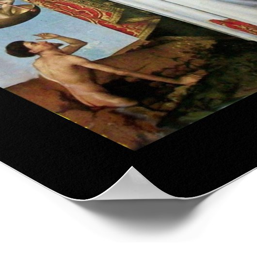 ST. MICHAEL IM LETZTEN URTEIL POSTER (Ecke)