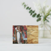 ST. MICHAEL IM LETZTEN URTEIL VISITENKARTE (Stehend Vorderseite)