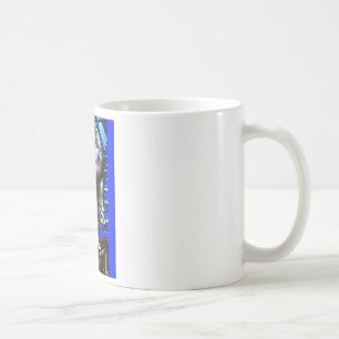 St Michael in der beflecktes Glas-Tasse Kaffeetasse