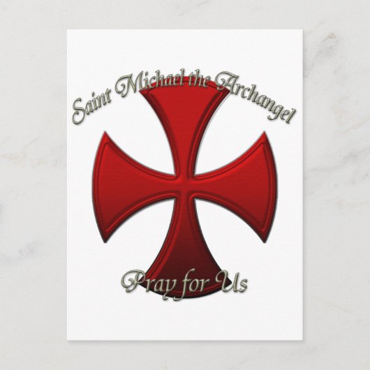 St Michael - Iron Cross Postkarte (Vorderseite)